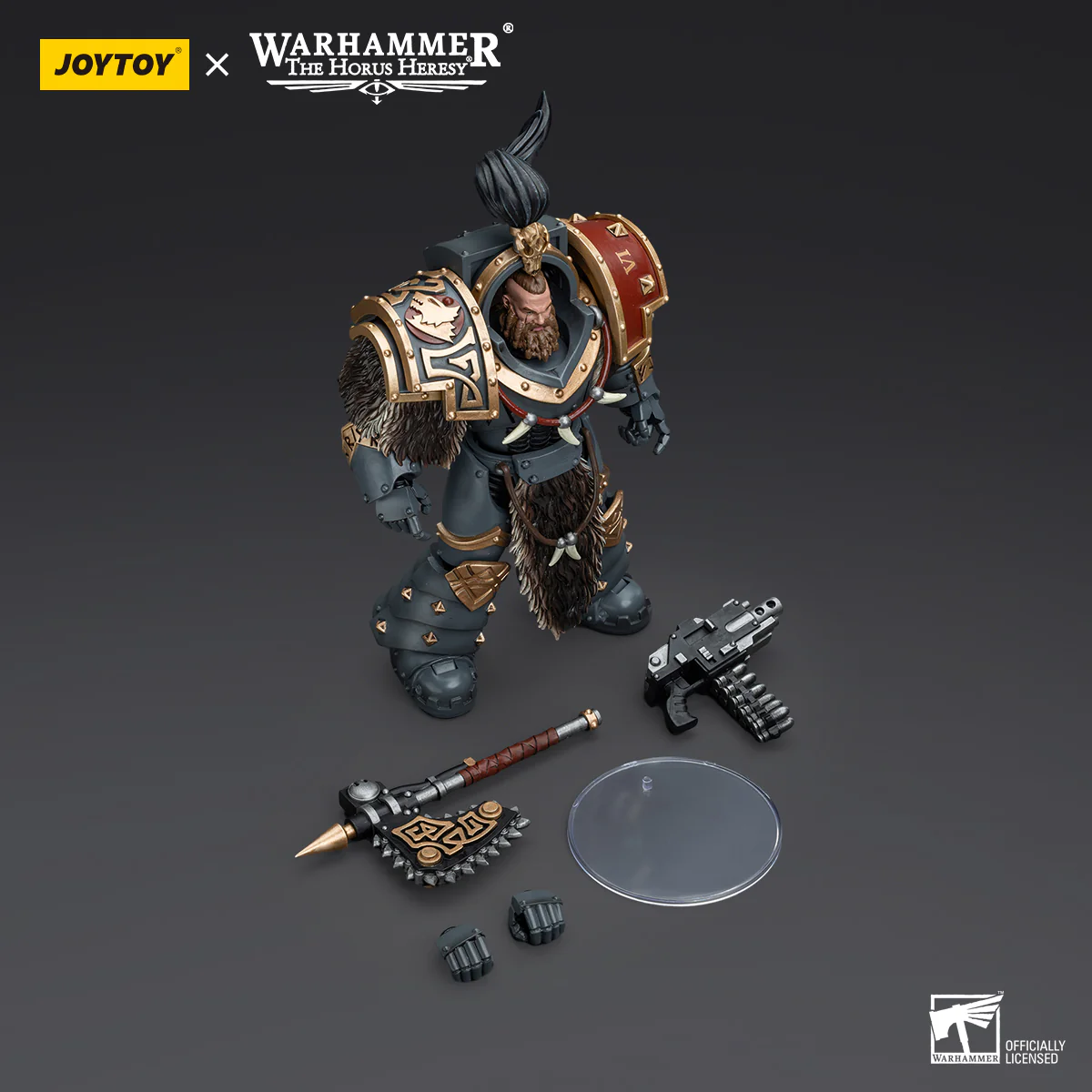 JOYTOY Warhammer The Horus Heresy 1:18 Space Wolves Varagyr Wolf Guard Squad - JOYTOY WORLD