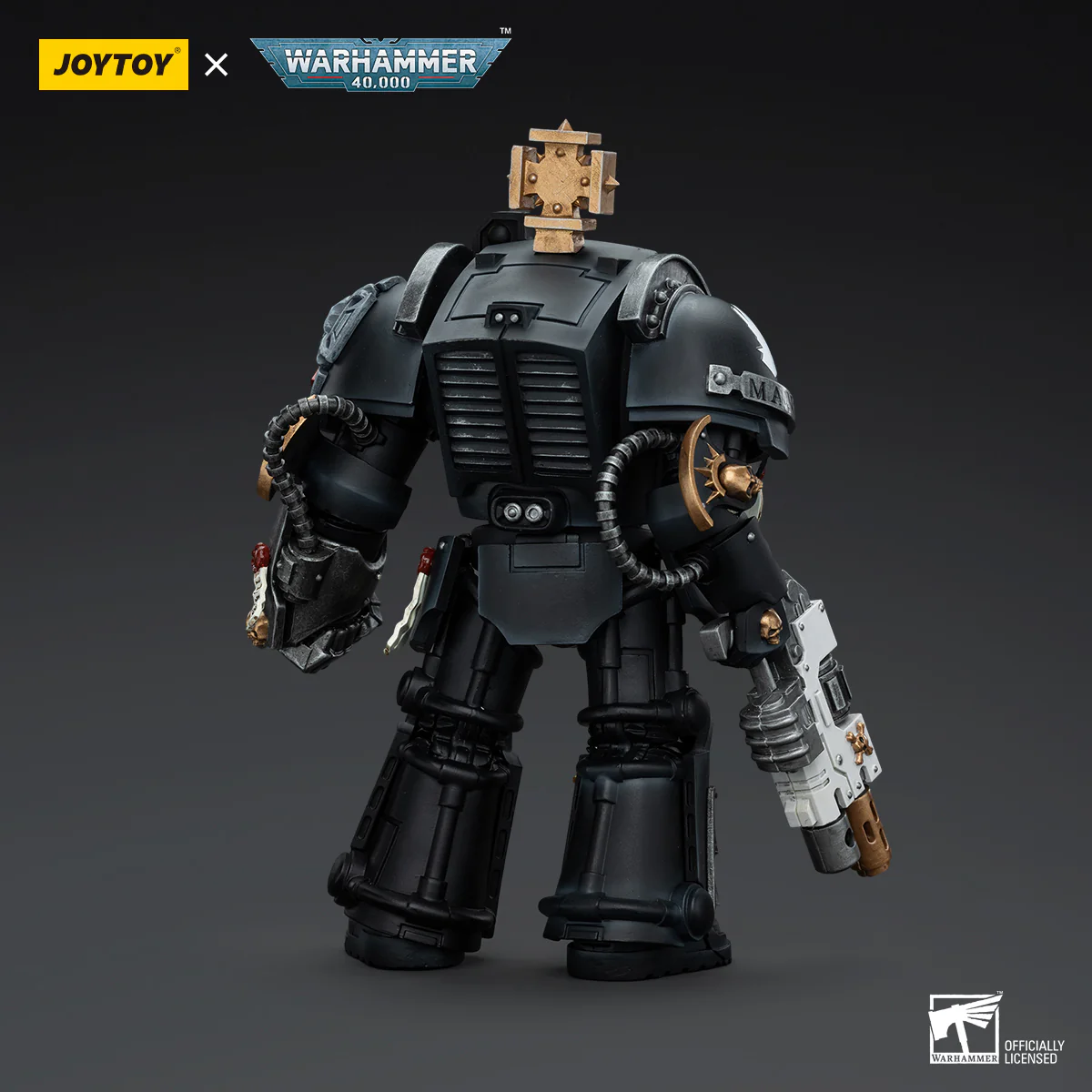 JOYTOY JT5116 Warhammer 40k 1: 18 Iron Hands Captain in Terminator Armour - JOYTOY WORLD