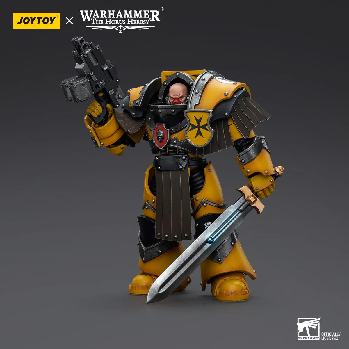 JOYTOY Warhammer The Horus Heresy 1:18 Imperial Fists Legion Cataphractii Terminator Squad - JOYTOY WORLD