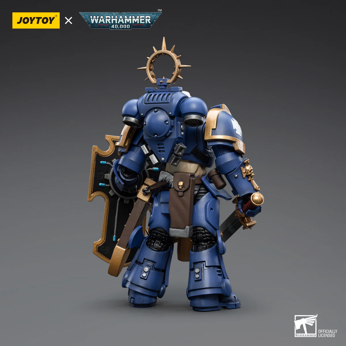 JOYTOY Warhammer 40k 1: 18 Space Marines Ultramarines Bladeguard Veterans - JOYTOY WORLD