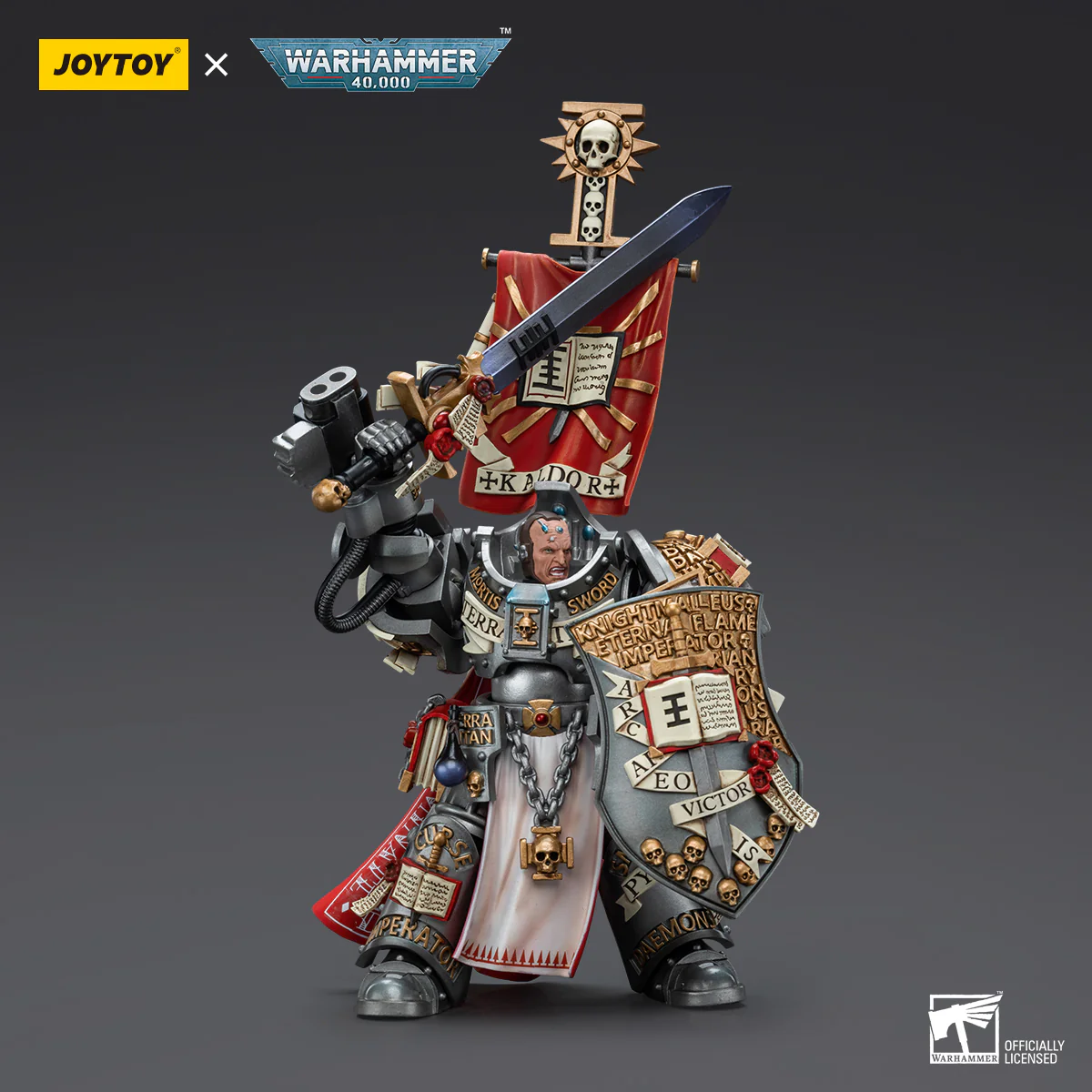 JOYTOY JT9220 Warhammer 40k 1: 18 Grey Knights Kaldor Draigo - JOYTOY WORLD