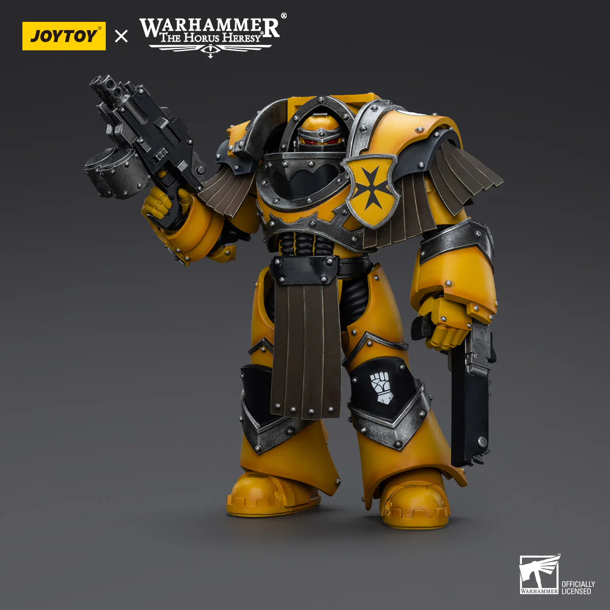JOYTOY Warhammer The Horus Heresy 1:18 Imperial Fists Legion Cataphractii Terminator Squad - JOYTOY WORLD