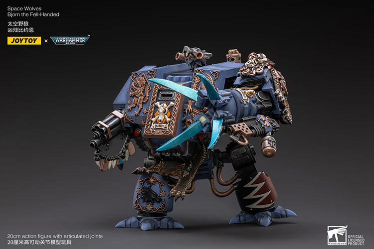 JOYTOY JT2924 Warhammer 40k 1: 18 Space Wolves Bjorn the Fell-Handed - JOYTOY WORLD