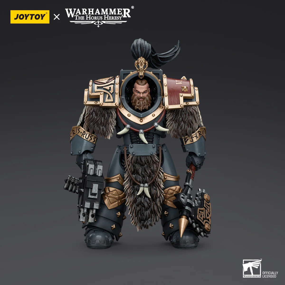 JOYTOY Warhammer The Horus Heresy 1:18 Space Wolves Varagyr Wolf Guard Squad - JOYTOY WORLD