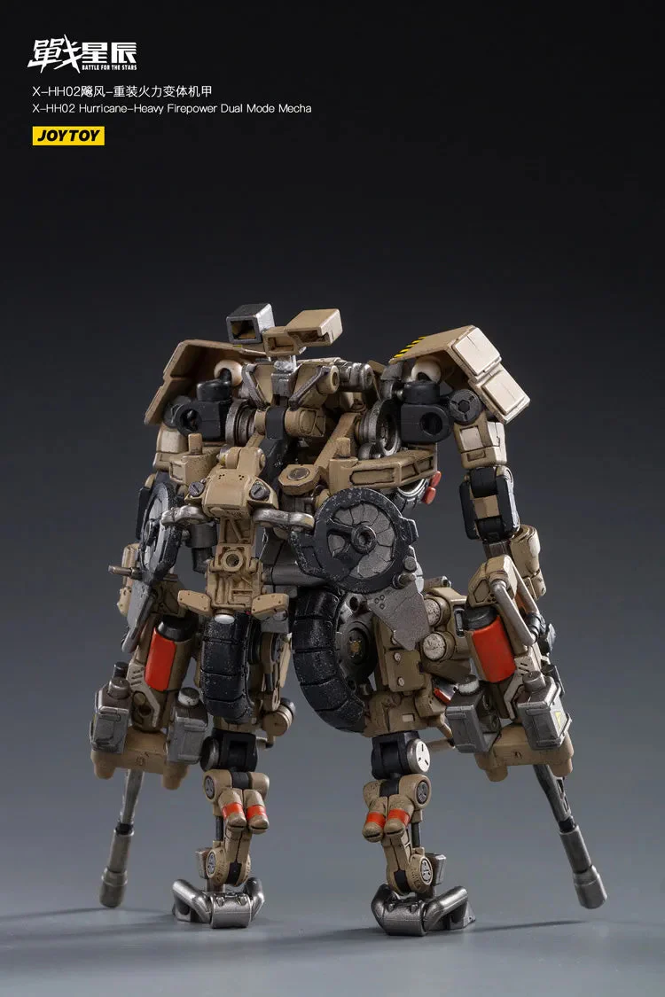 JoyToy X-HH02 ハリケーンヘビーアソールト デュエルモード メカ JOYTOY JT1019 1:18 X-HH02 Hurricane-Heavy Firepower Dual