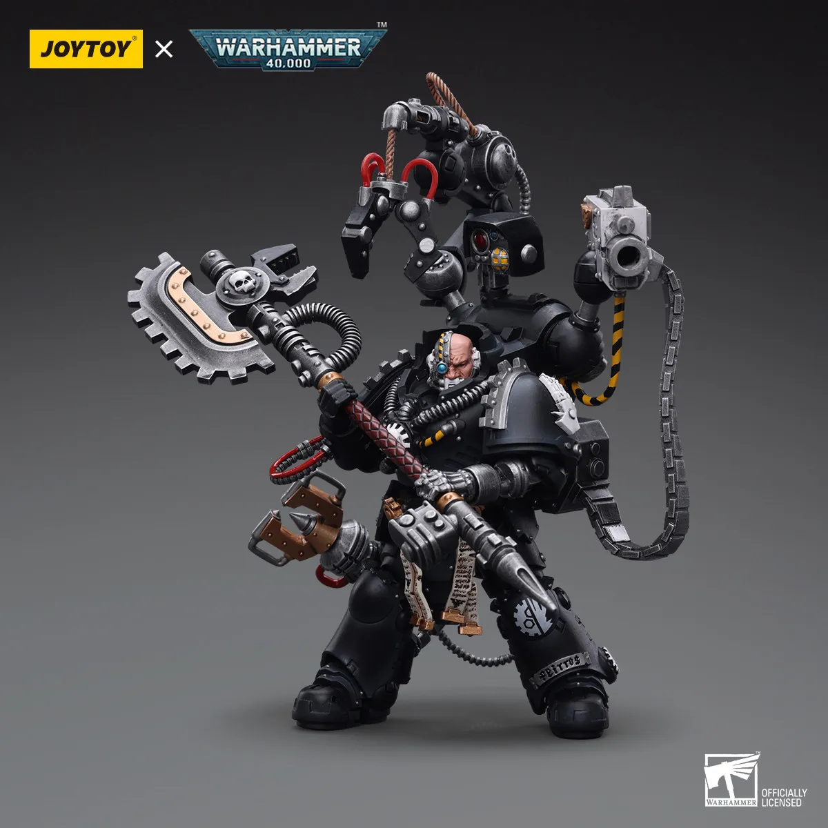 JOYTOY JT7530 Warhammer 40k 1: 18 Iron Hands lron Father Feirros - JOYTOY WORLD