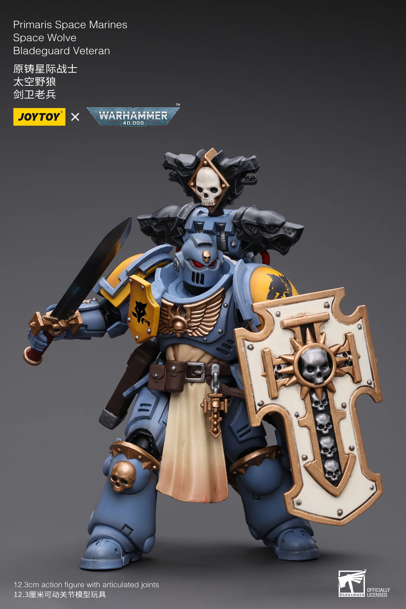 JOYTOY Warhammer 40k 1: 18 Pmaris Space Marines Bladeguard Veteran - JOYTOY WORLD