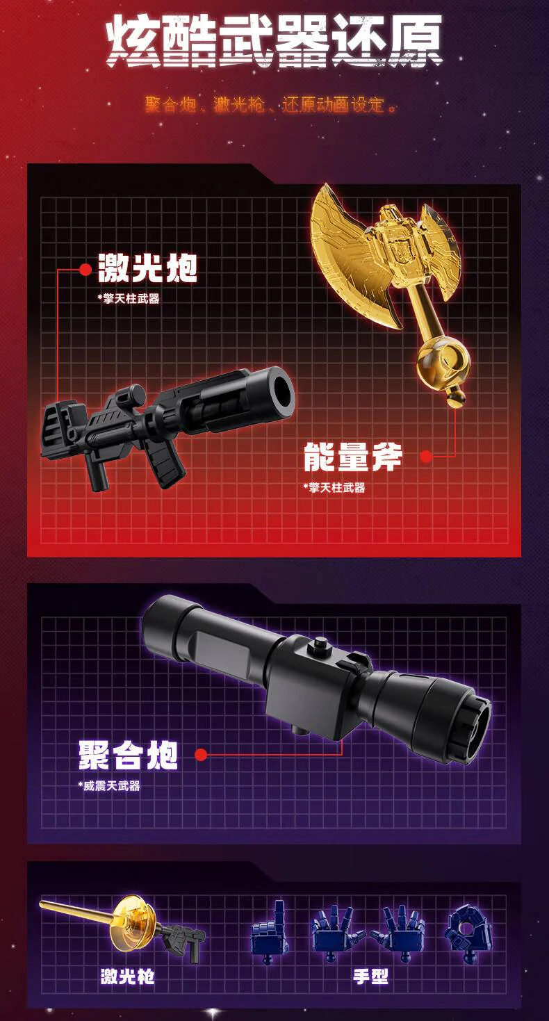 Blokees 71100 Transformers Galaxy Version Episode 1 - JOYTOY WORLD