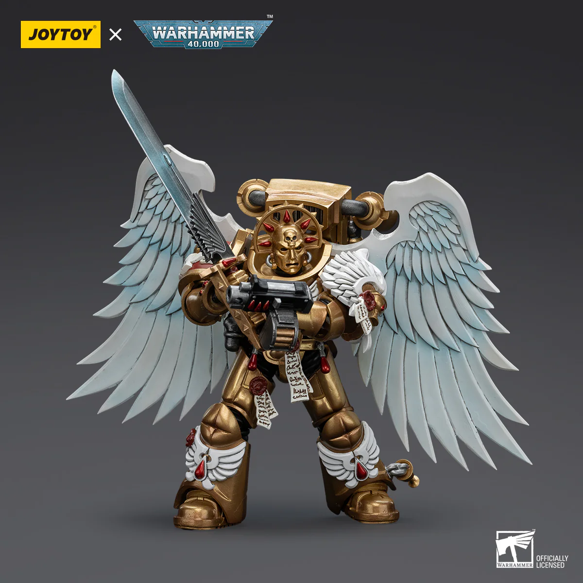 JOYTOY Warhammer 40k 1: 18 Blood Angels Sanguinary Guard - JOYTOY WORLD