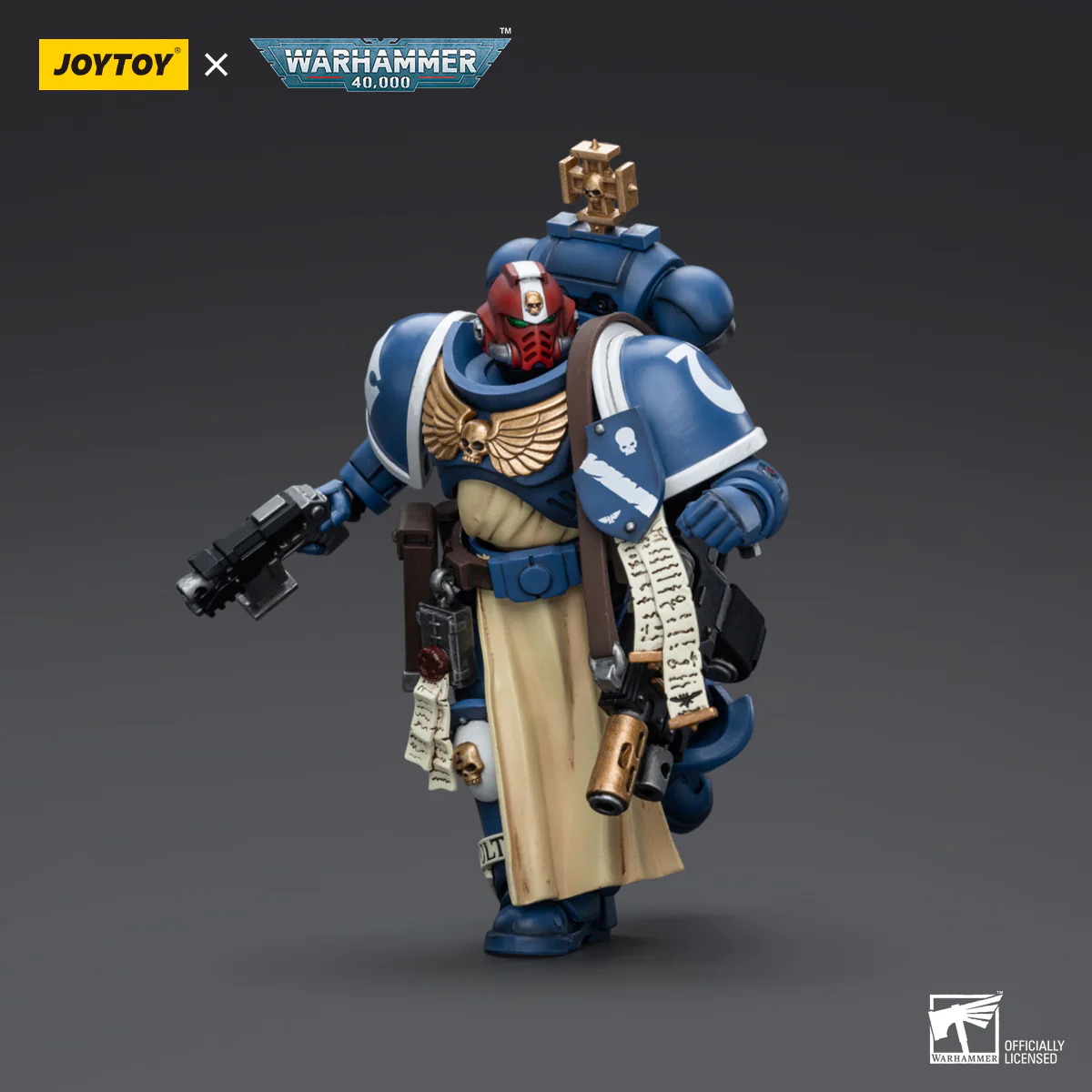 JOYTOY Warhammer 40k 1: 18 Ultramarines Sternguard Veteran Sergeant - JOYTOY WORLD