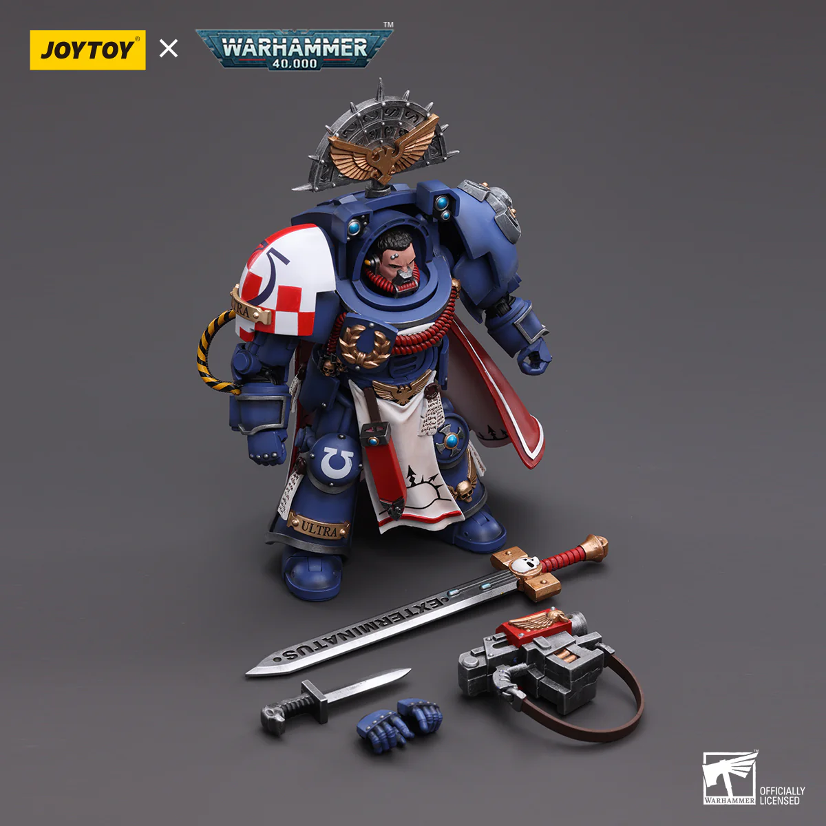 JOYTOY JT6458 Warhammer 40k 1: 18 Ultramarines Terminator Captain - JOYTOY WORLD