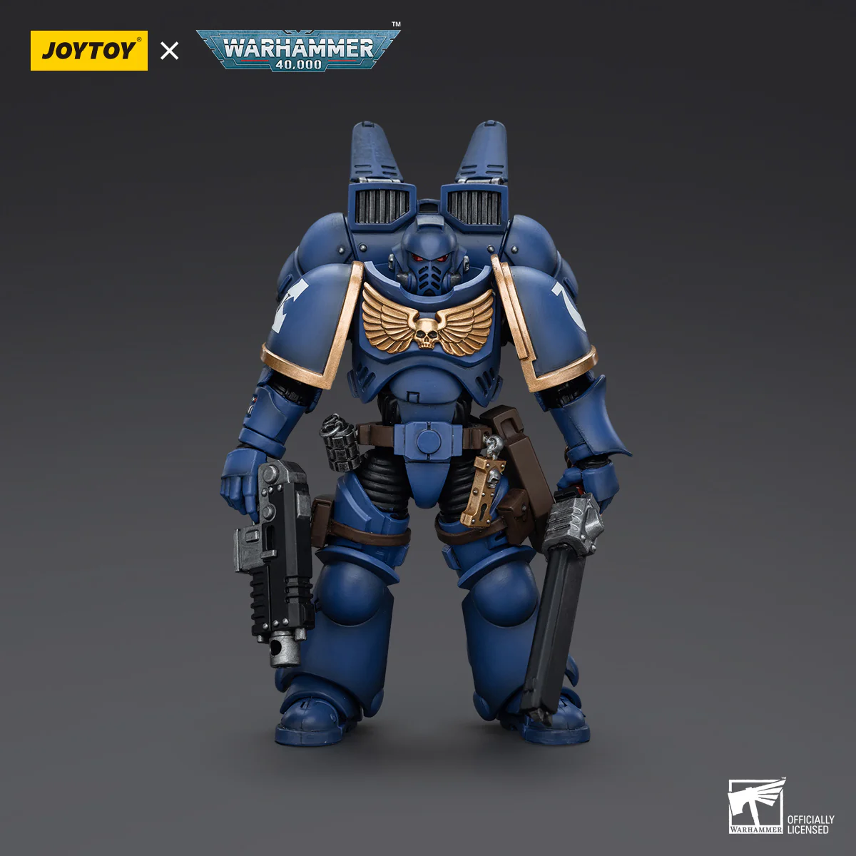 JOYTOY Warhammer 40k 1: 18 Ultramarines Jump Pack Intercessors - JOYTOY WORLD