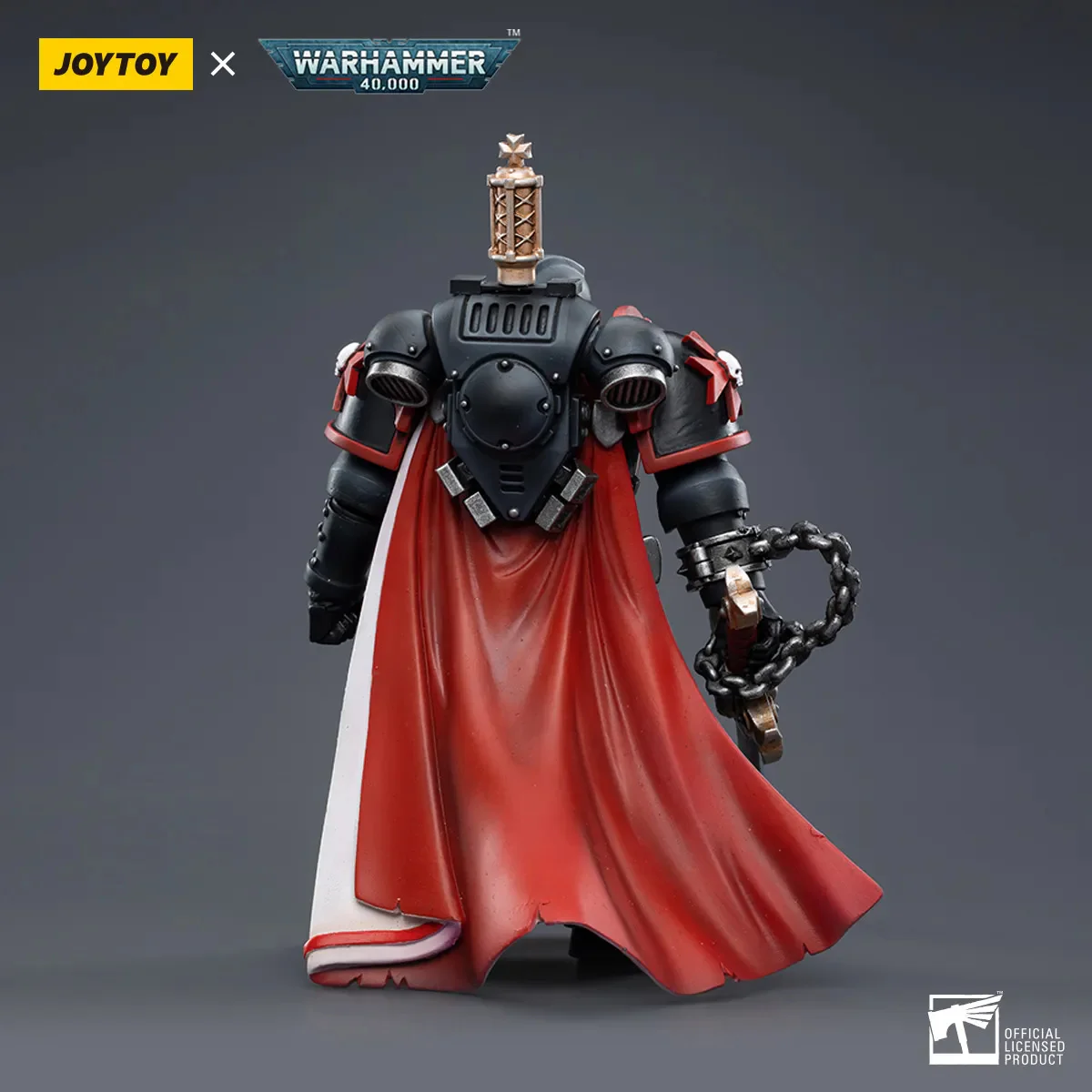 JOYTOY Warhammer 40k 1: 18 Black Templars Marshal Primaris Sword Brethren and Emperors Champion - JOYTOY WORLD