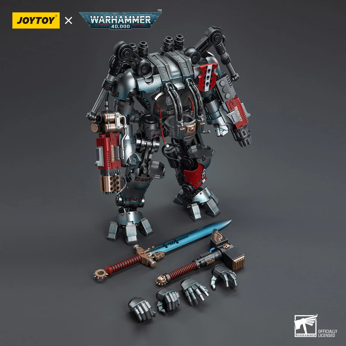 JOYTOY JT7592 Warhammer 40k 1: 18 Grey Knights Nemesis Dreadknight - JOYTOY WORLD