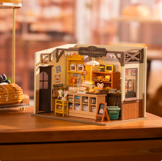 Robotime DG161 Becka's Baking House - JOYTOY WORLD