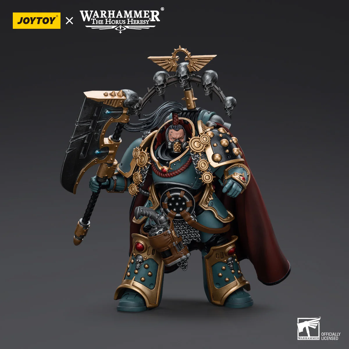 JOYTOY JT9503 Warhammer The Horus Heresy 1: 18 Sons of Horus Legion Praetor with Power Axe - JOYTOY WORLD