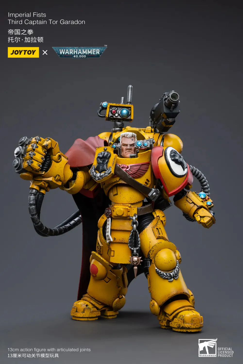 JOYTOY Warhammer 40k 1: 18 Imperial Fists - JOYTOY WORLD