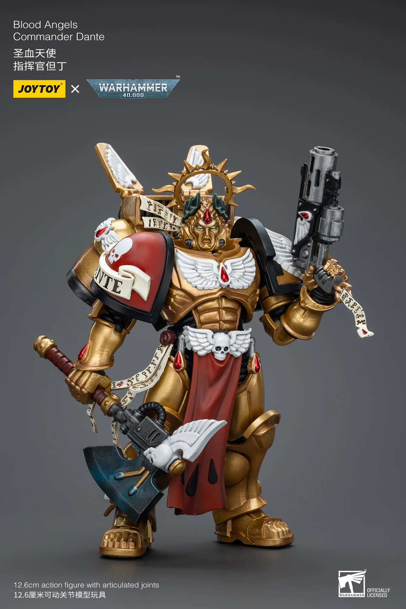 JOYTOY JT8575 Warhammer 40k 1: 18 Blood Angels Commander