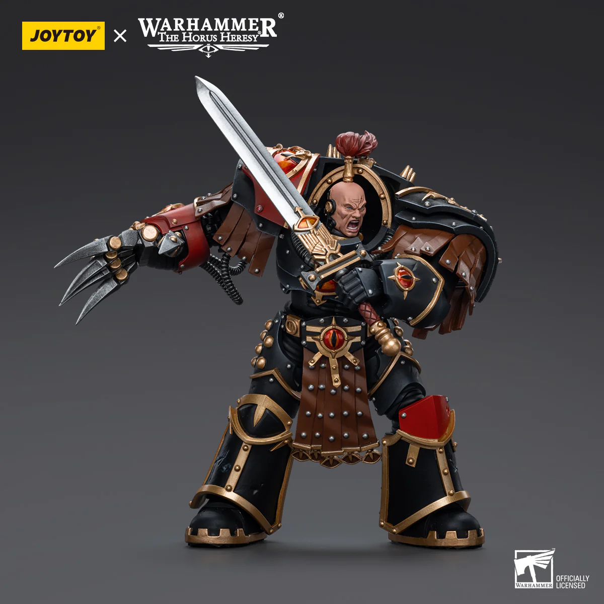 JOYTOY JT9770 Warhammer The Horus Heresy 1: 18 Sons of Horus Ezekyle Abaddon First Captain of the XVlth Legion - JOYTOY WORLD