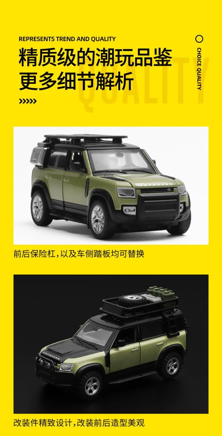 CCA 67134 1:43 Choice Quality Alloy Land Rover Defender - JOYTOY WORLD