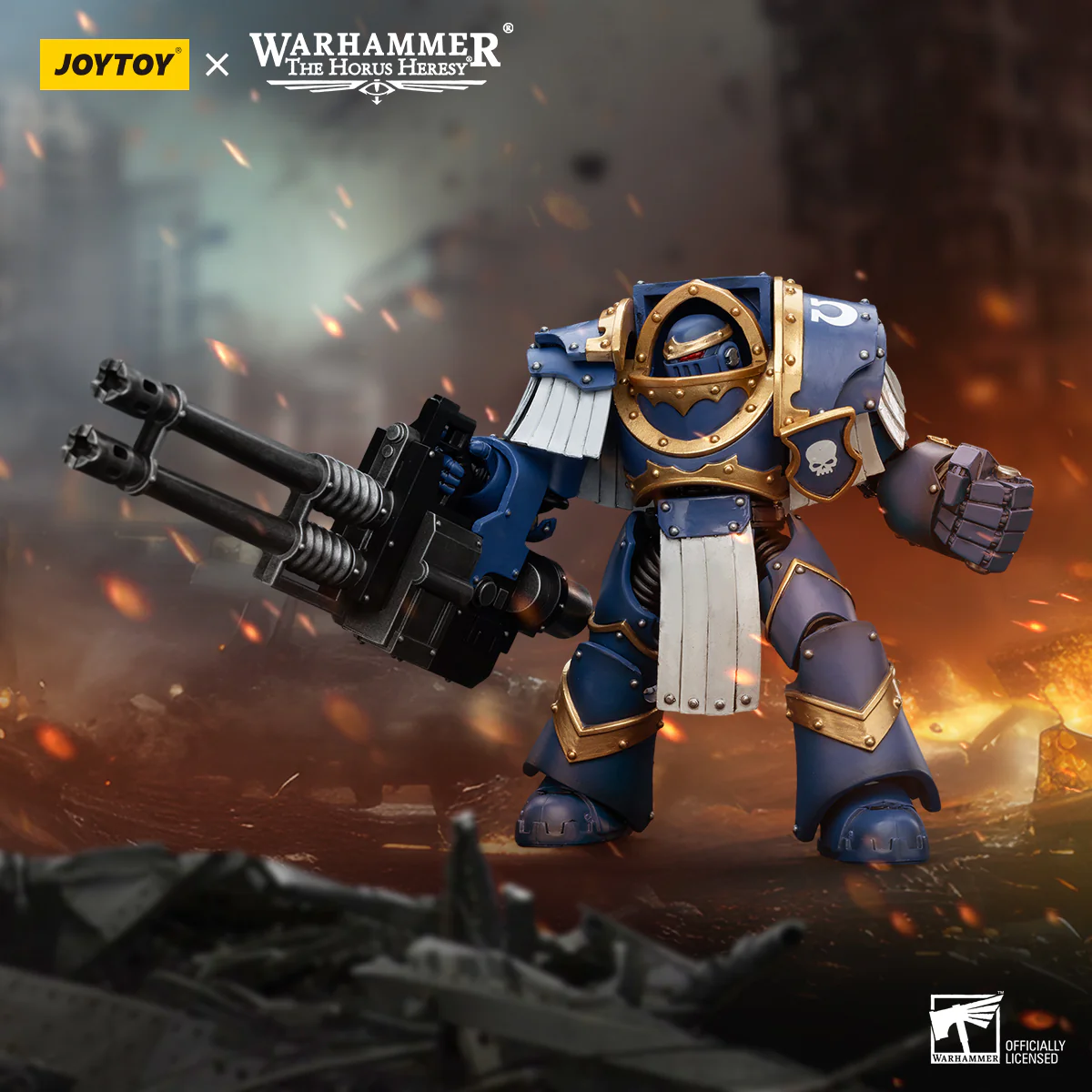 JOYTOY Warhammer The Horus Heresy Ultramarines Cataphractii Terminator Squad - JOYTOY WORLD
