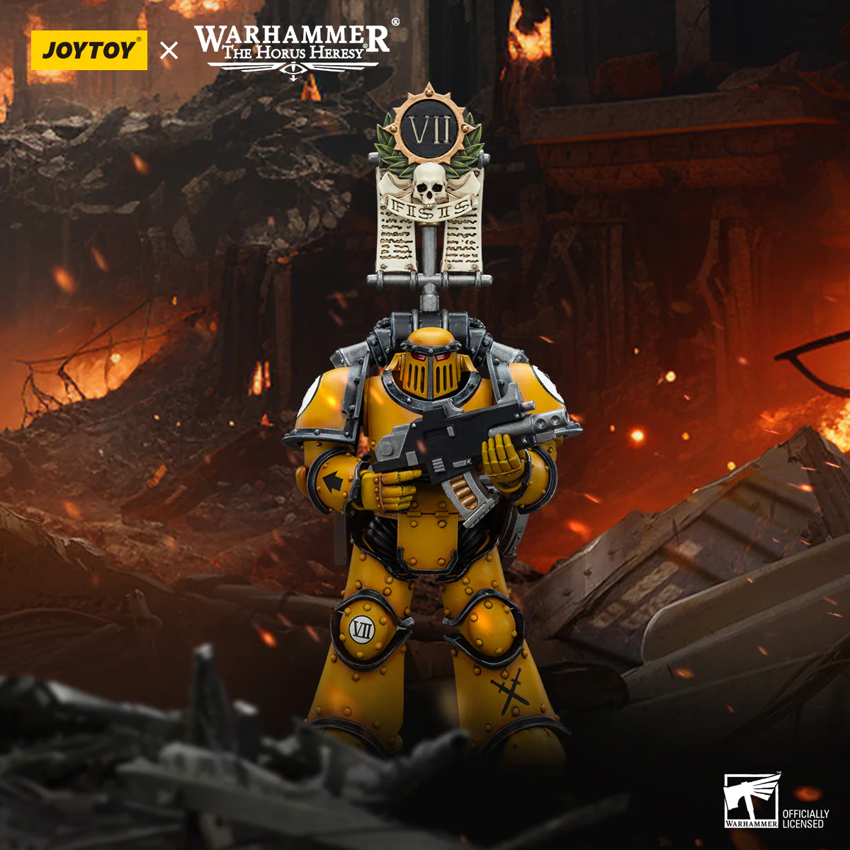 JOYTOY Warhammer The Horus Heresy 1:18 Imperial Fists Legion MkIII - JOYTOY WORLD