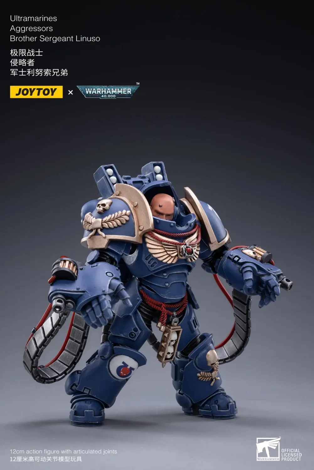 JOYTOY JT2184 Warhammer 40k 1: 18 Ultramarines Aggressors - JOYTOY WORLD