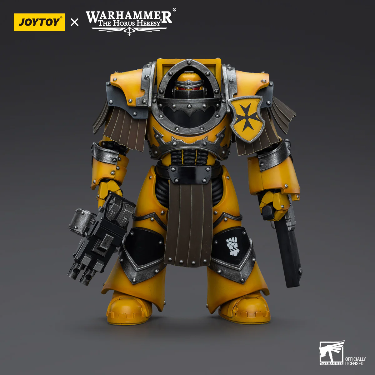JOYTOY Warhammer The Horus Heresy 1:18 Imperial Fists Legion Cataphractii Terminator Squad - JOYTOY WORLD