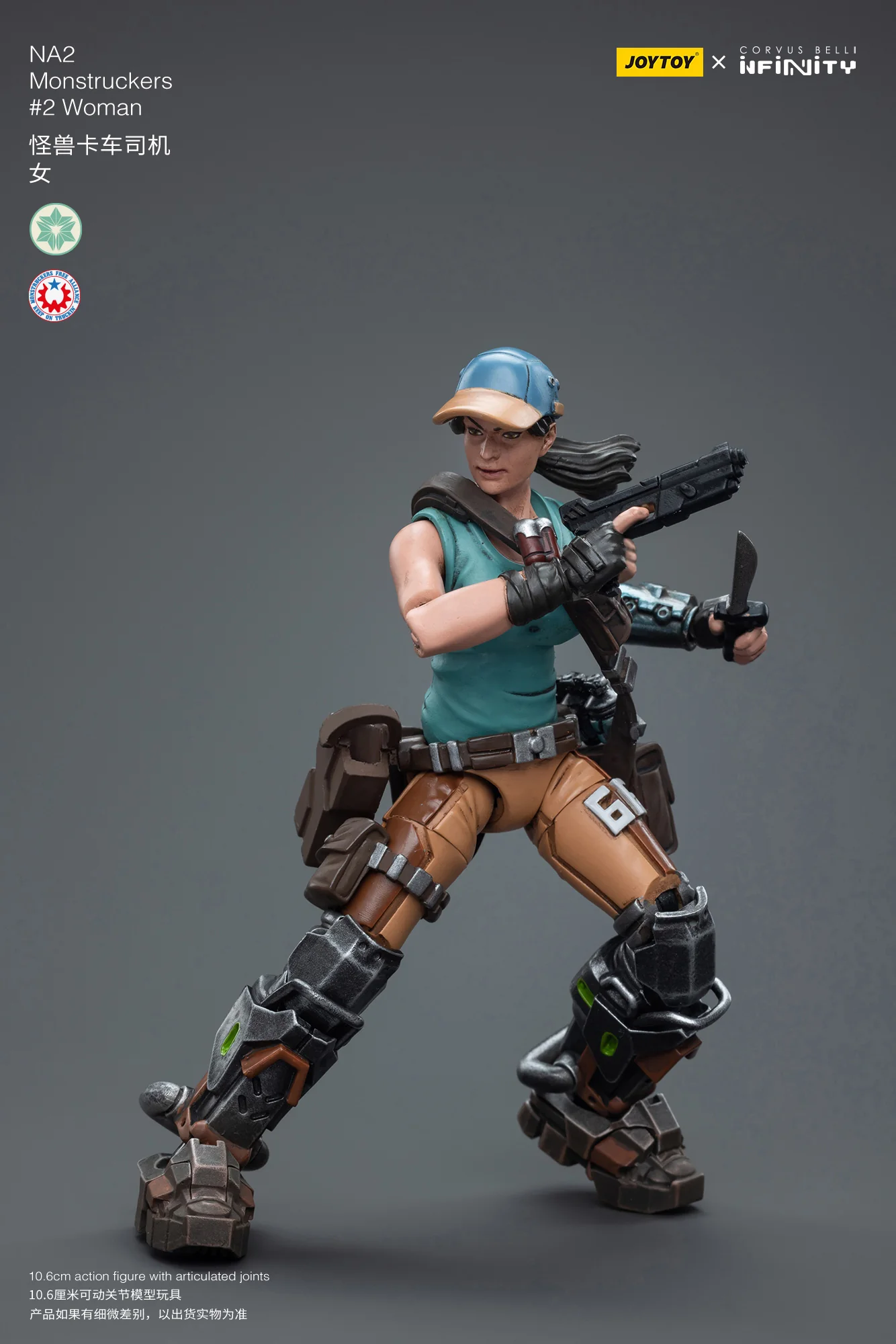 JOYTOY JT7615 Infinity - Corvus Belli NA2 Monstruckers #2 Woman - JOYTOY WORLD
