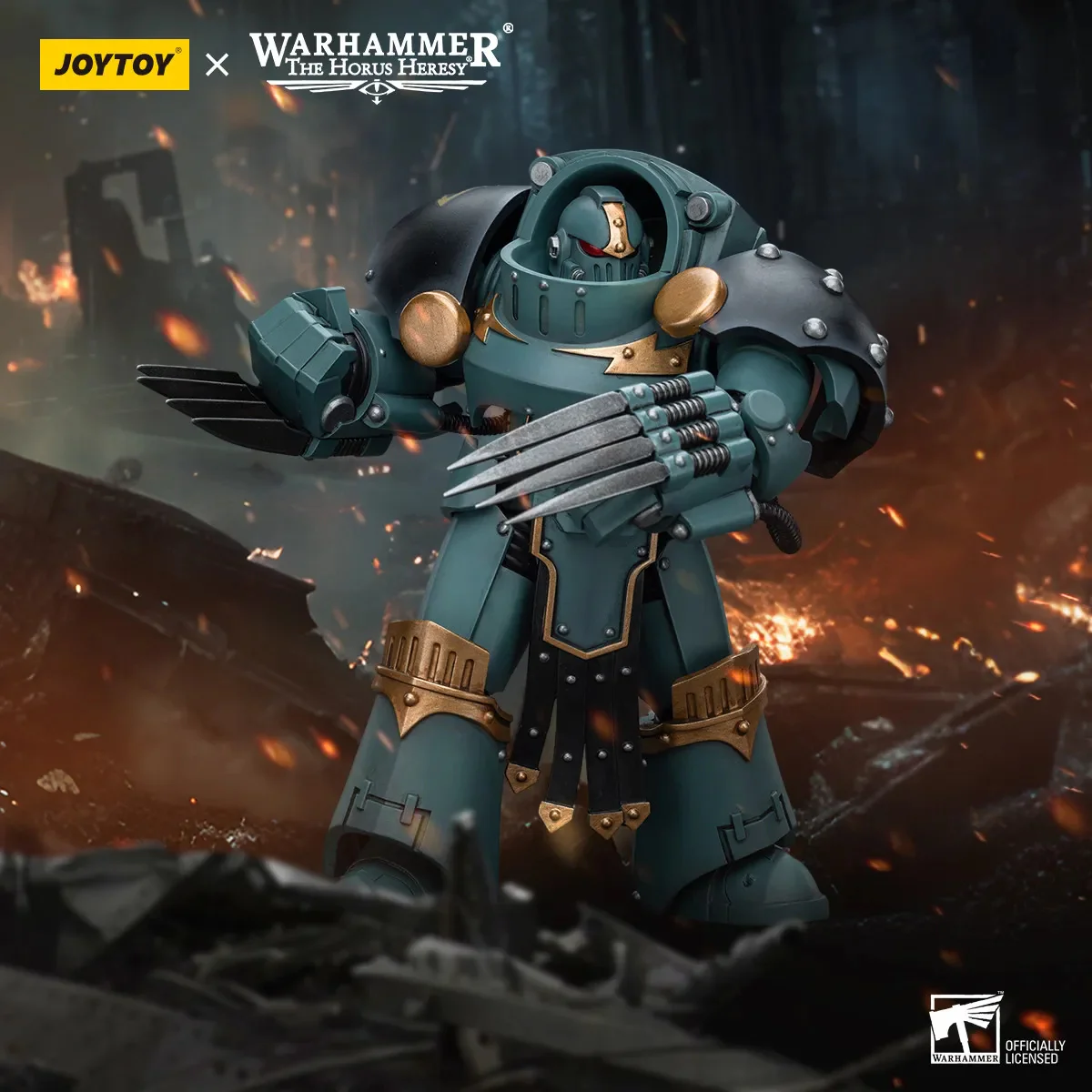 JOYTOY Warhammer The Horus Heresy 1: 18 Sons Of Horus Tartaros Terminator Squad - JOYTOY WORLD