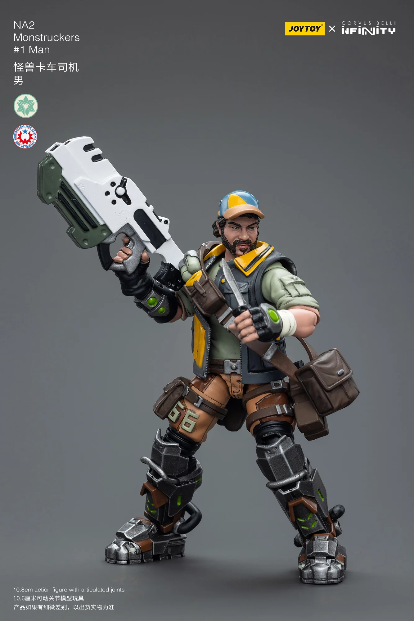 JOYTOY JT7776 Infinity - Corvus Belli NA2 Monstruckers #1 Man - JOYTOY WORLD