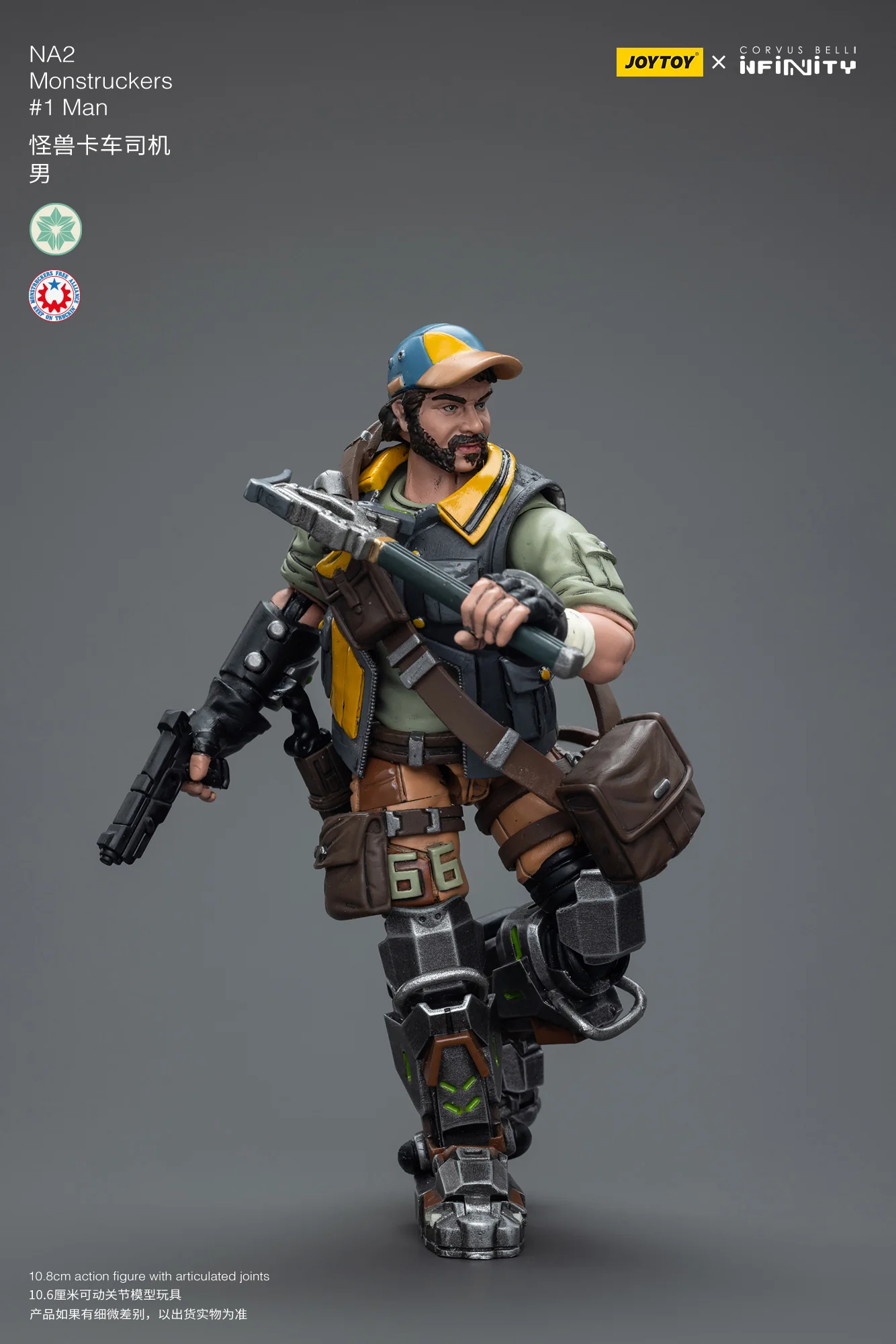 JOYTOY JT7776 Infinity - Corvus Belli NA2 Monstruckers #1 Man - JOYTOY WORLD