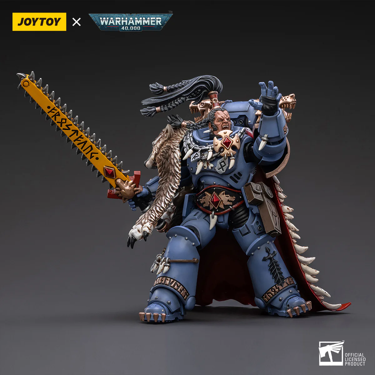 JOYTOY JT2931 Warhammer 40k 1: 18 Space Wolves Ragnar Blackmane - JOYTOY WORLD