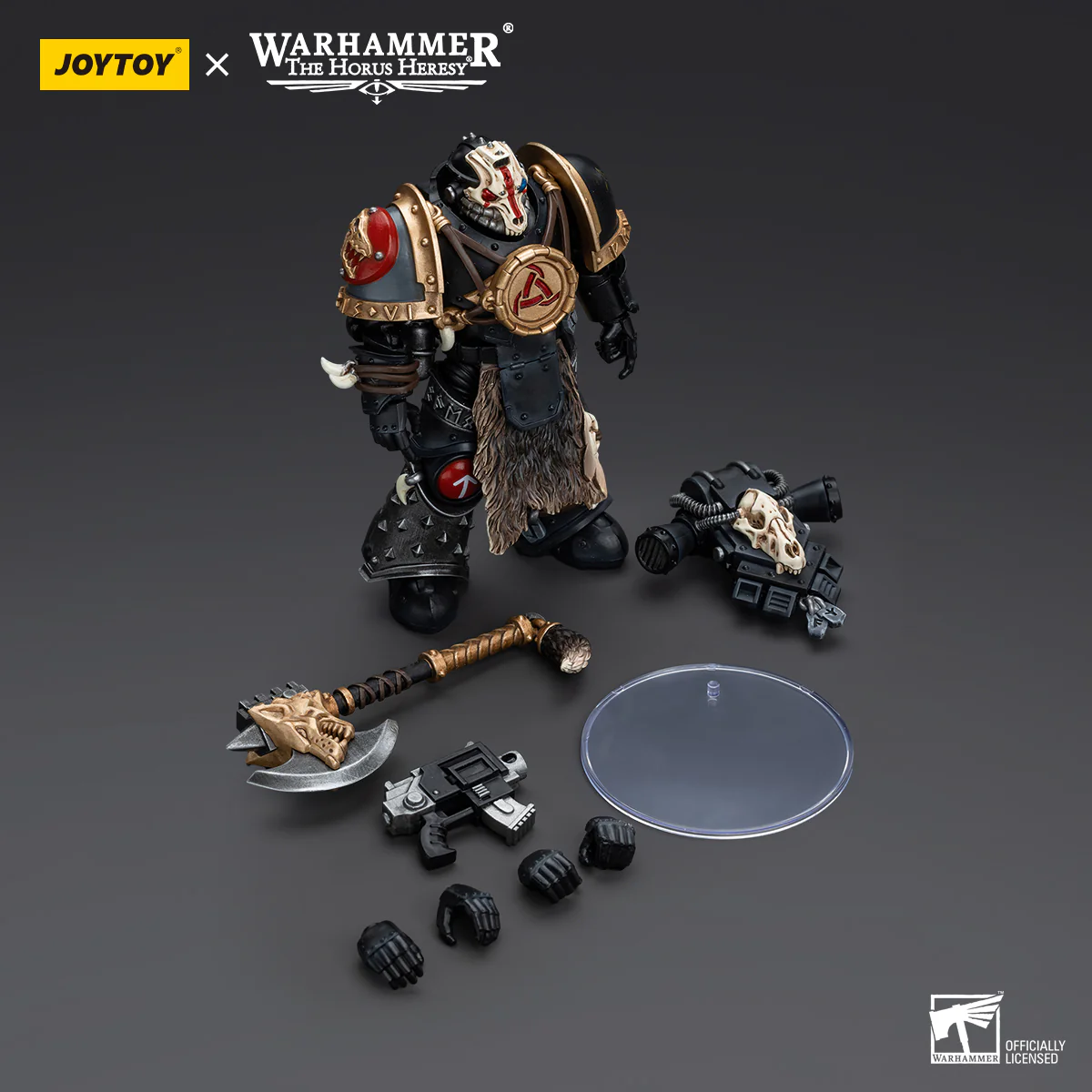 JOYTOY Warhammer The Horus Heresy 1:18 Space Wolves Deathsworn Pack - JOYTOY WORLD