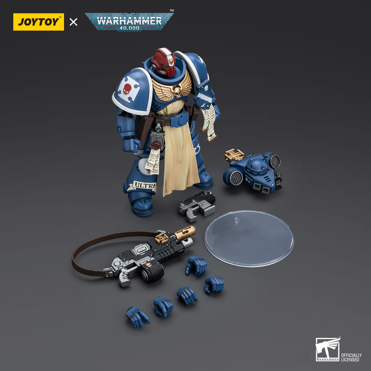 JOYTOY Warhammer 40k 1: 18 Ultramarines Sternguard Veteran Sergeant - JOYTOY WORLD