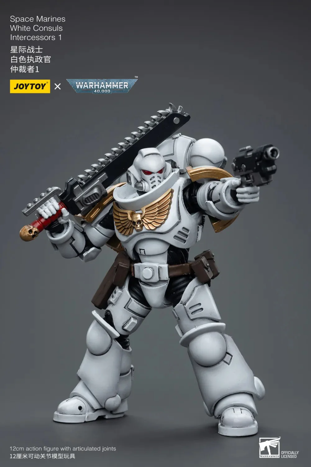 JOYTOY Warhammer 40k 1: 18 Space Marines White Consuls - JOYTOY WORLD