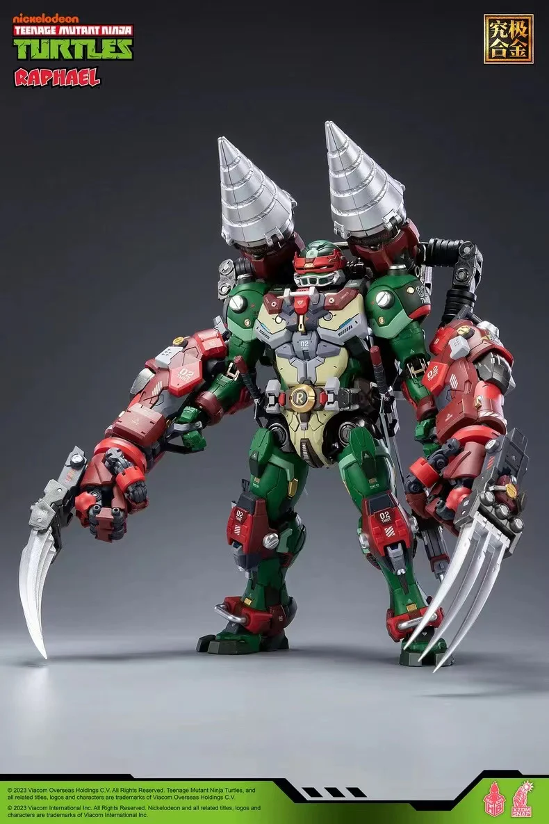 Heatboys HB0013 Alloy Mecha Ninja Turtles Raphael - JOYTOY WORLD