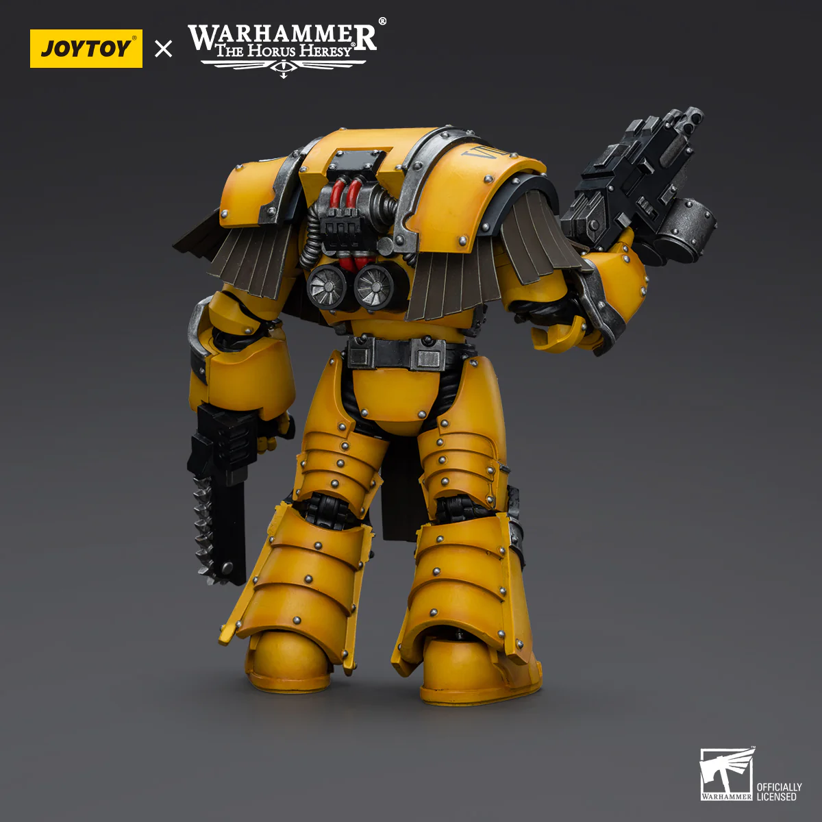 JOYTOY Warhammer The Horus Heresy 1:18 Imperial Fists Legion Cataphractii Terminator Squad - JOYTOY WORLD