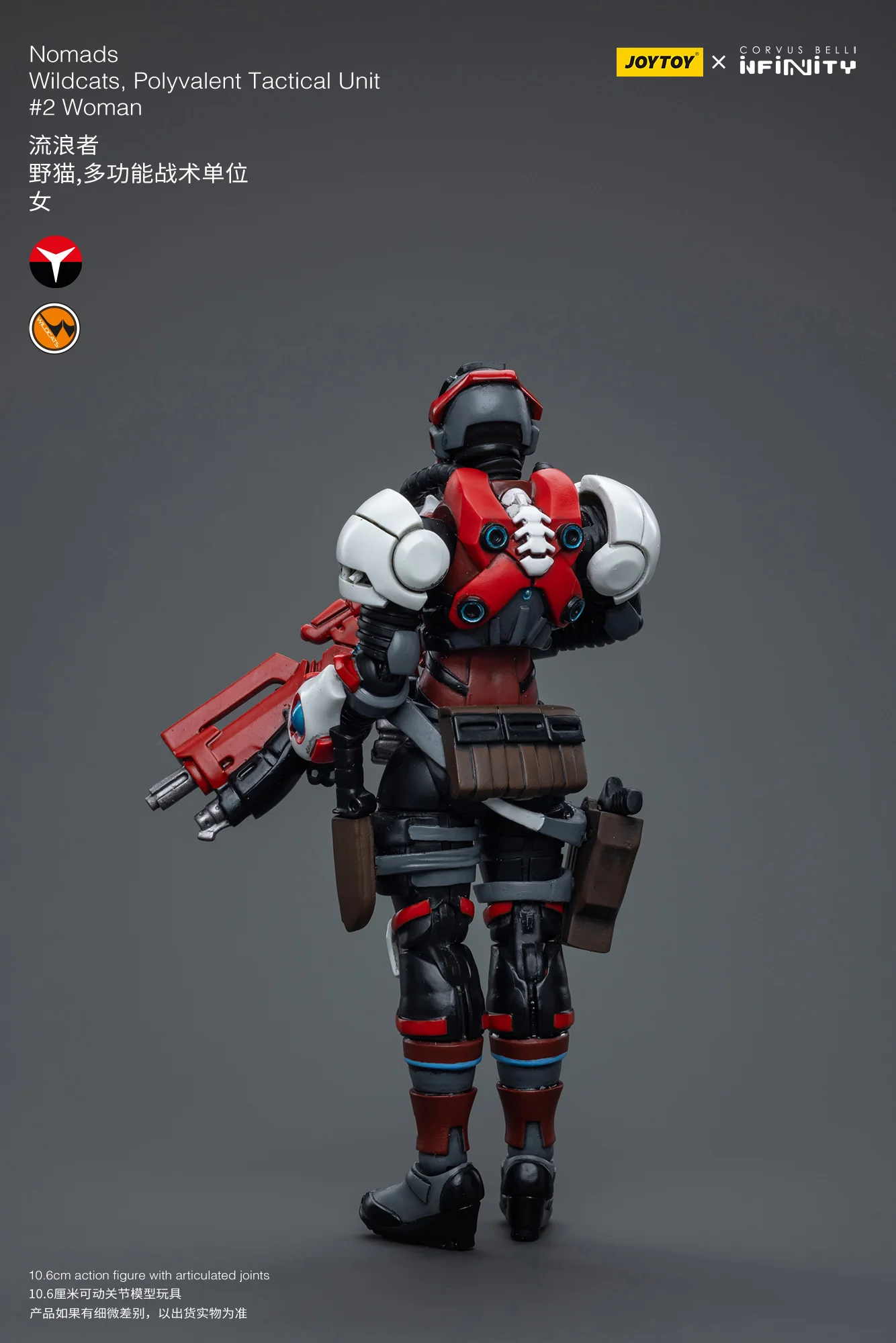JOYTOY JT7622 7639 Infinity - Corvus Belli Nomads Wildcats Polyvalent Tactical Unit - JOYTOY WORLD