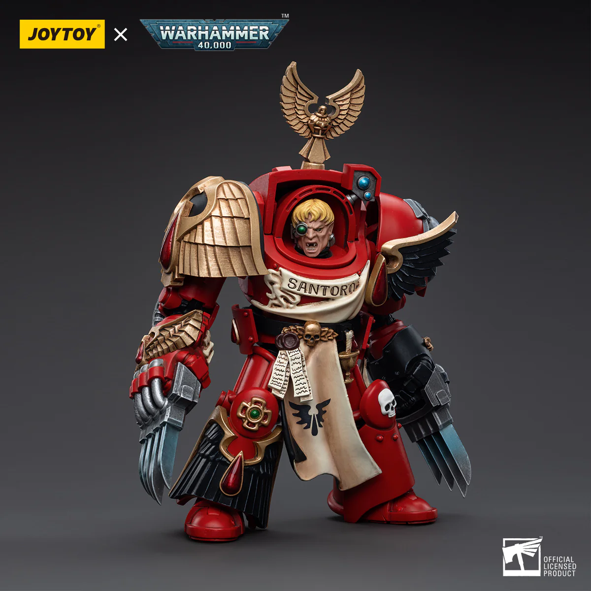 JOYTOY Warhammer 40k 1: 18 Blood Angels Assault Terminators - JOYTOY WORLD