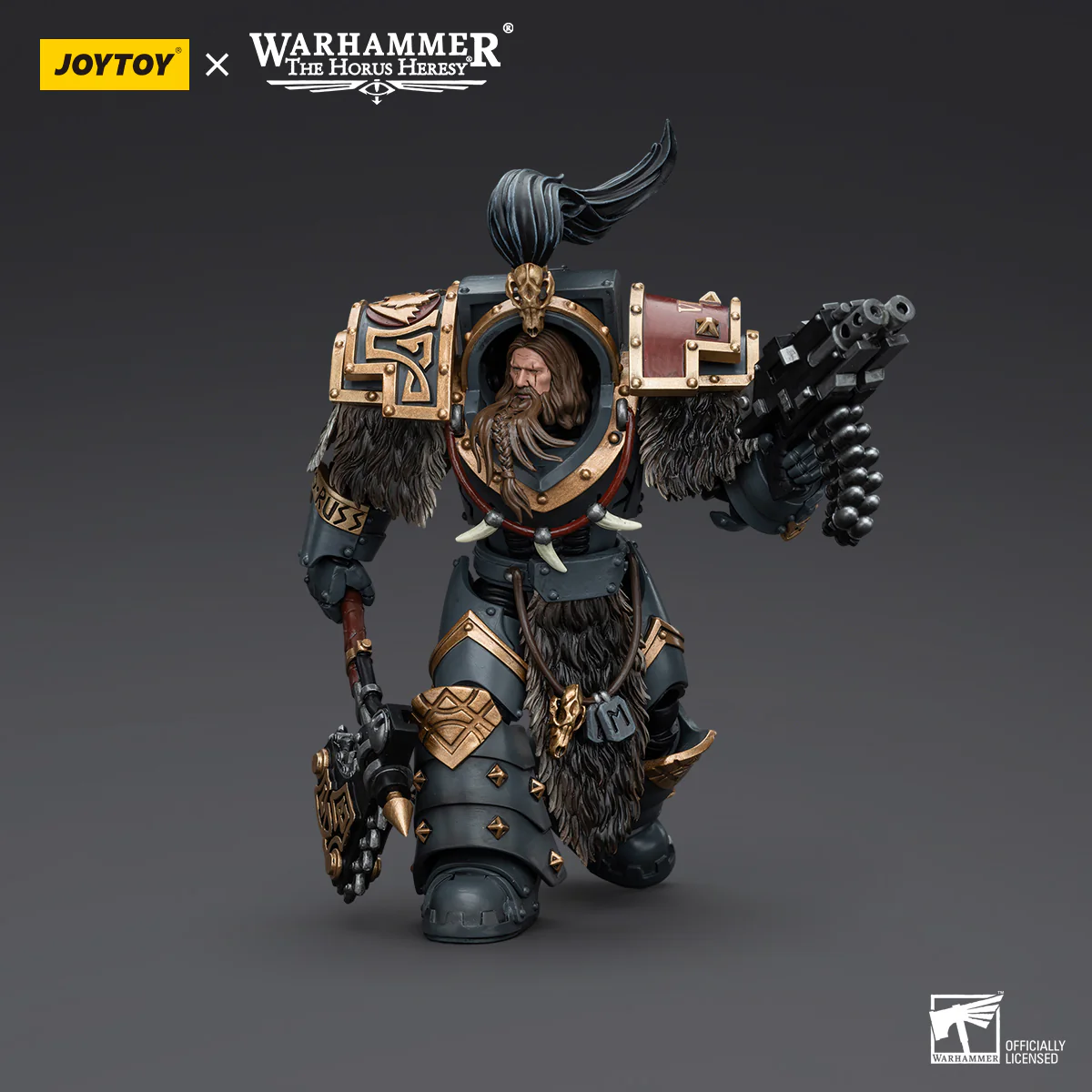JOYTOY Warhammer The Horus Heresy 1:18 Space Wolves Varagyr Wolf Guard Squad - JOYTOY WORLD