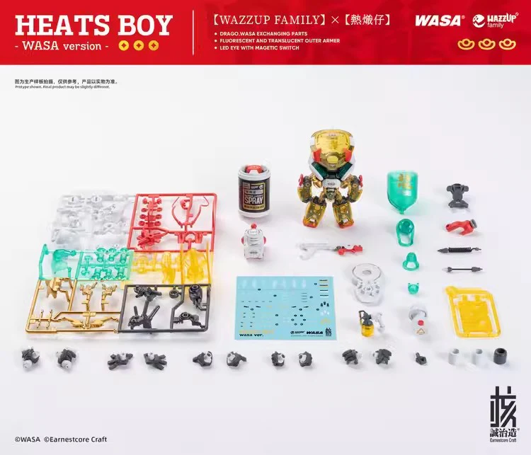 Earnestcore Craft HEATS BOY WASA ver. - JOYTOY WORLD
