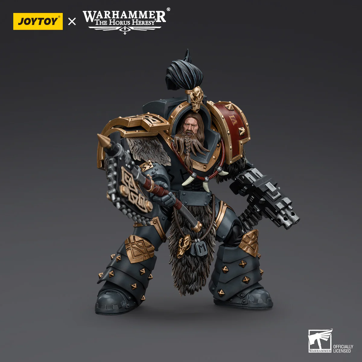 JOYTOY Warhammer The Horus Heresy 1:18 Space Wolves Varagyr Wolf Guard Squad - JOYTOY WORLD