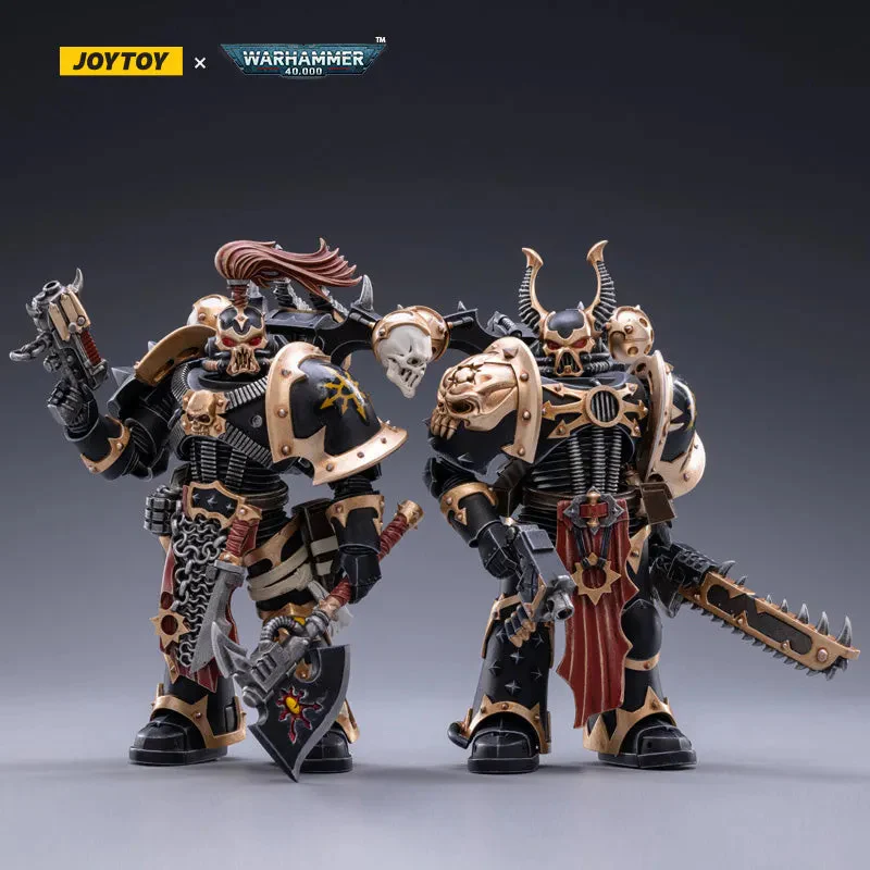 JOYTOY Warhammer 40k 1: 18 Chaos Space Marines Black Legion Warband - JOYTOY WORLD