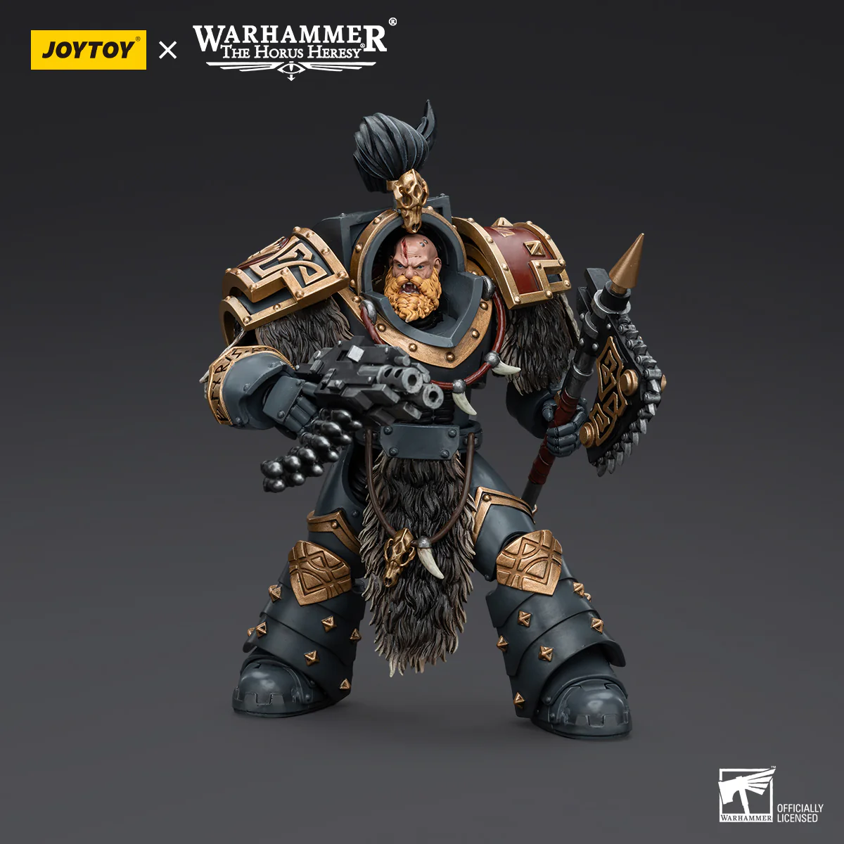 JOYTOY Warhammer The Horus Heresy 1:18 Space Wolves Varagyr Wolf Guard Squad - JOYTOY WORLD