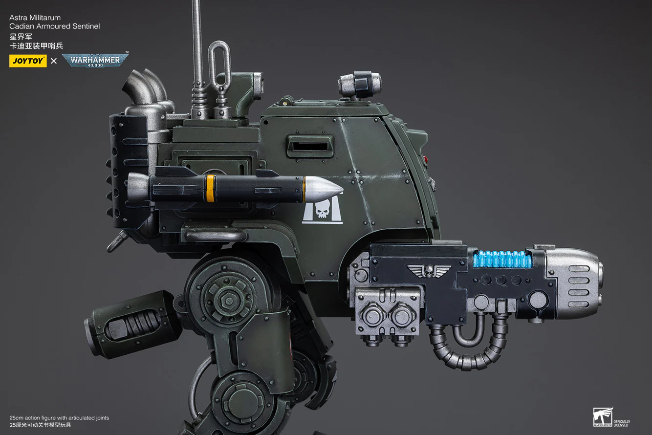 JOYTOY JT8940 Warhammer 40k 1: 18 Astra Militarum Cadian Armoured Sentinel - JOYTOY WORLD
