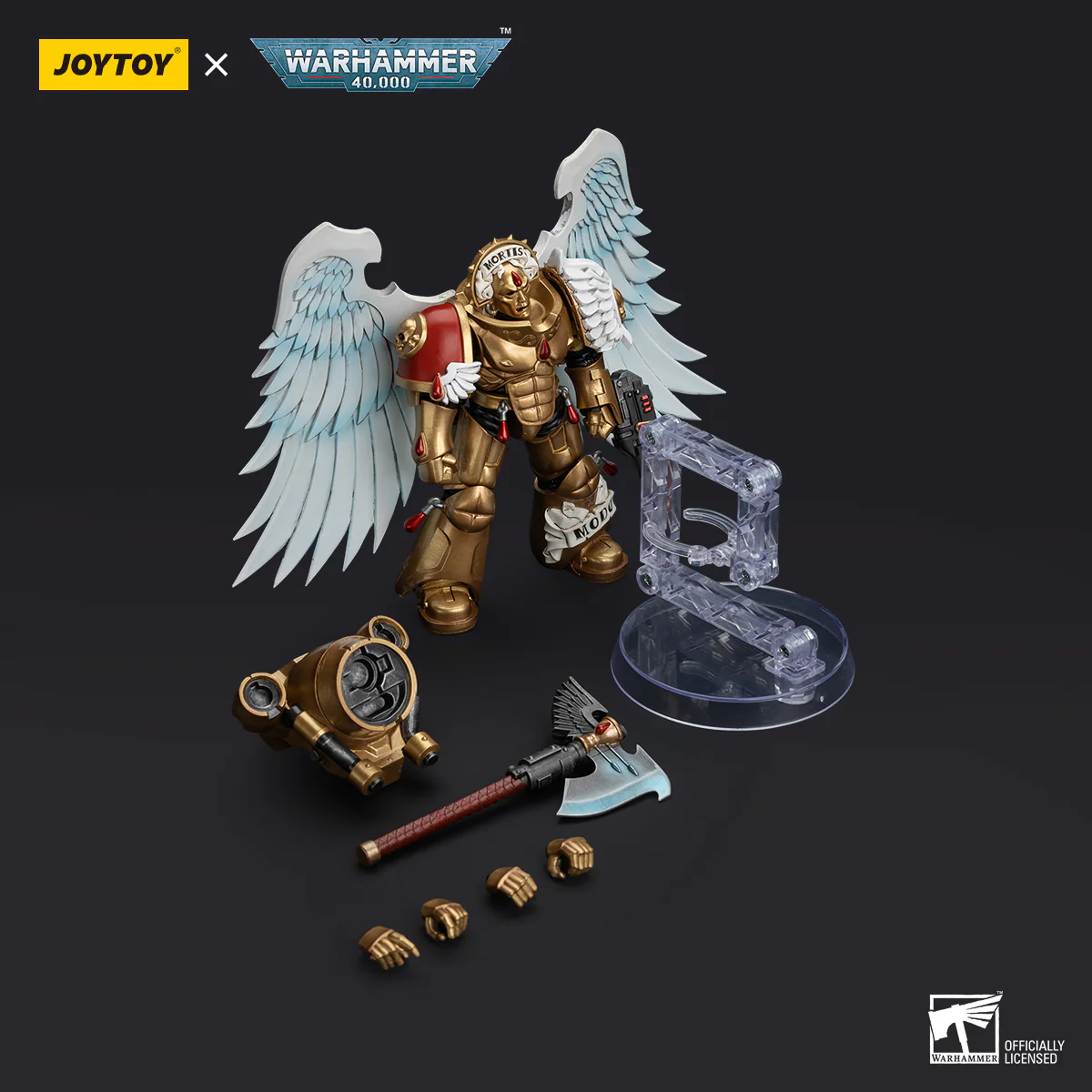 JOYTOY Warhammer 40k 1: 18 Blood Angels Sanguinary Guard - JOYTOY WORLD