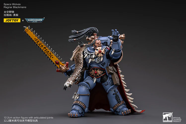 JOYTOY JT2931 Warhammer 40k 1: 18 Space Wolves Ragnar Blackmane - JOYTOY WORLD