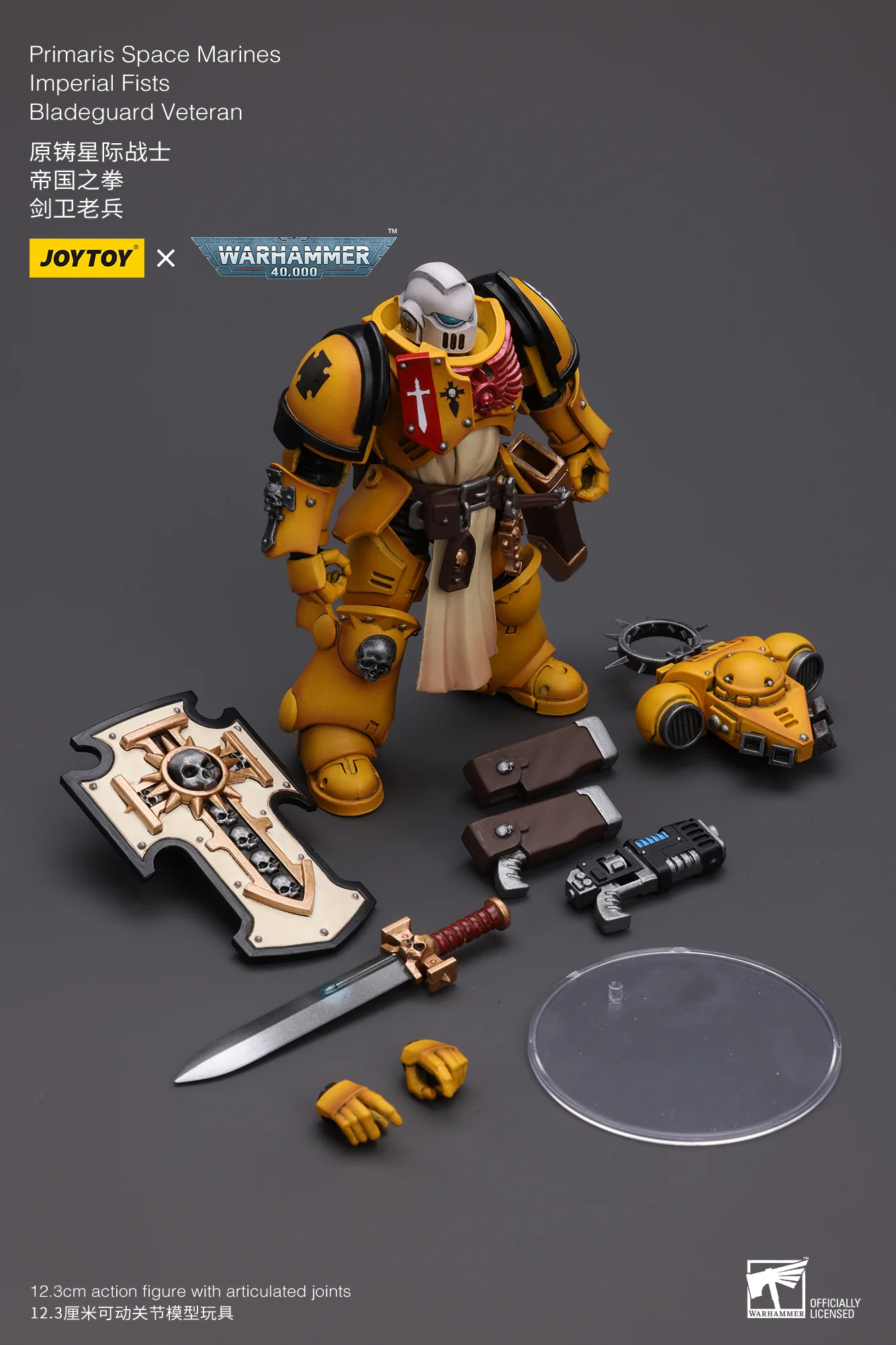 JOYTOY Warhammer 40k 1: 18 Pmaris Space Marines Bladeguard Veteran - JOYTOY WORLD