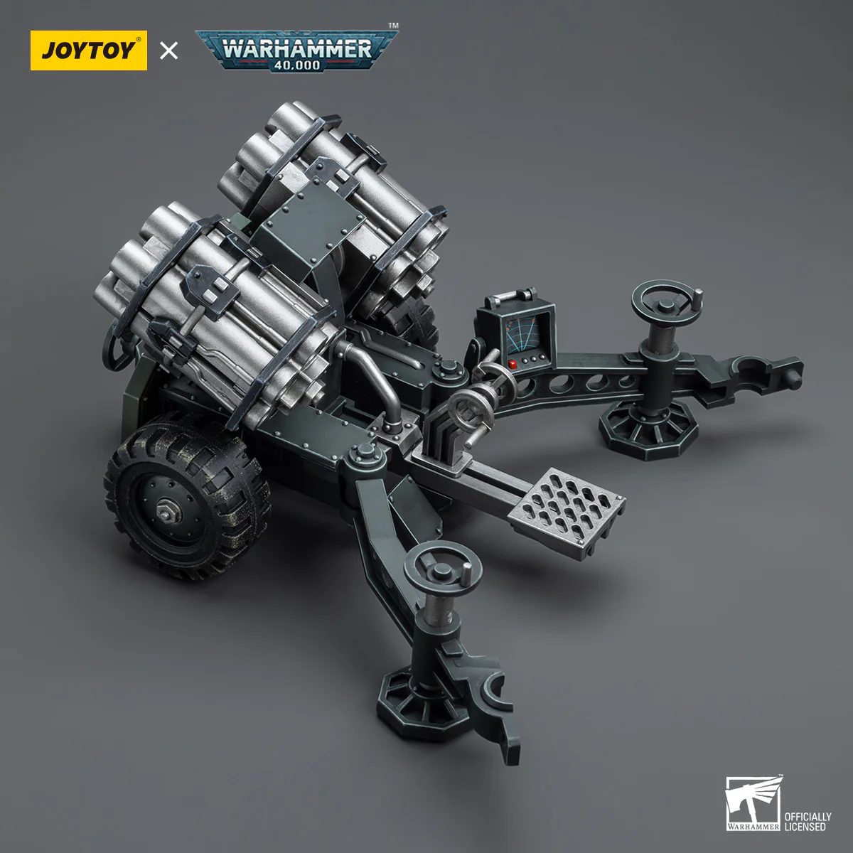 JOYTOY JT8841 Warhammer 40k 1: 18 Cadia Stands Astra Militarum Ordnance Team with Malleus Rocket Launcher Ordnance Brigade - JOYTOY WORLD